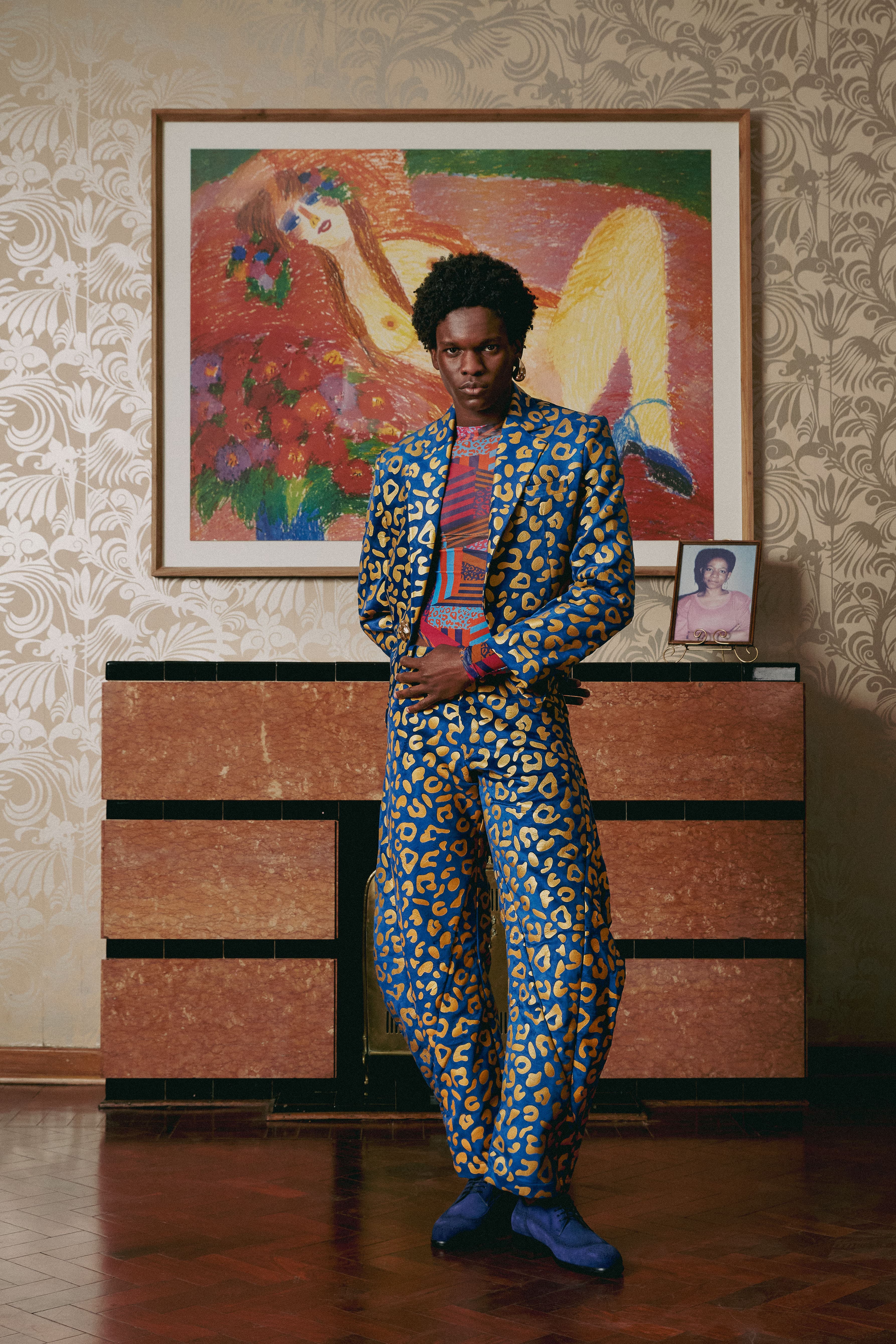 Printed Suit